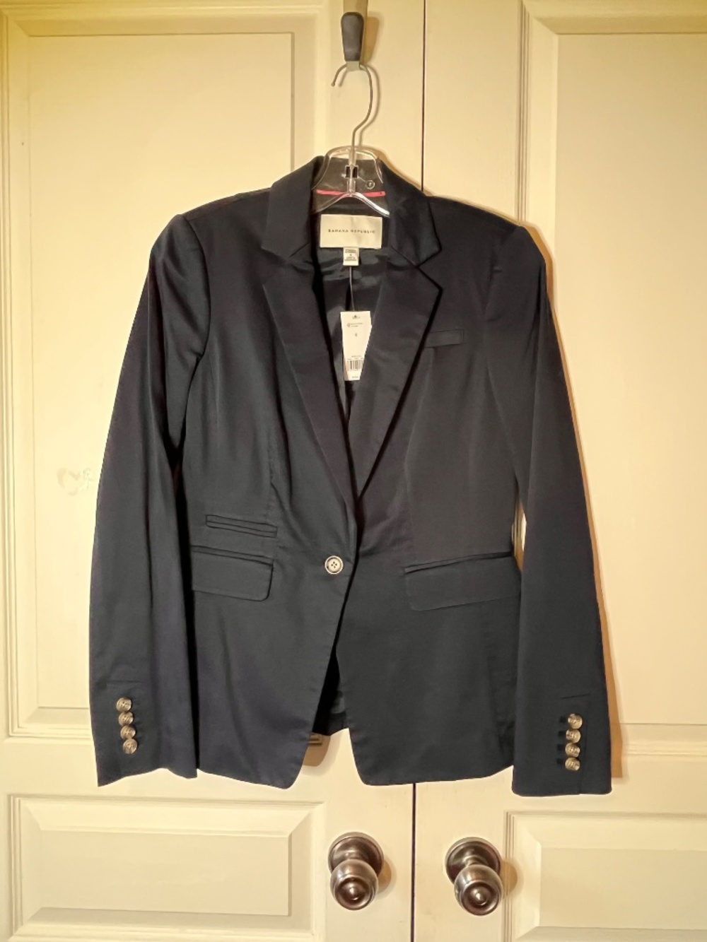 Banana Republic Fitted Blazer - Navy (NWT)